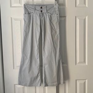 McKenna Los Angeles Blue White Striped Pants